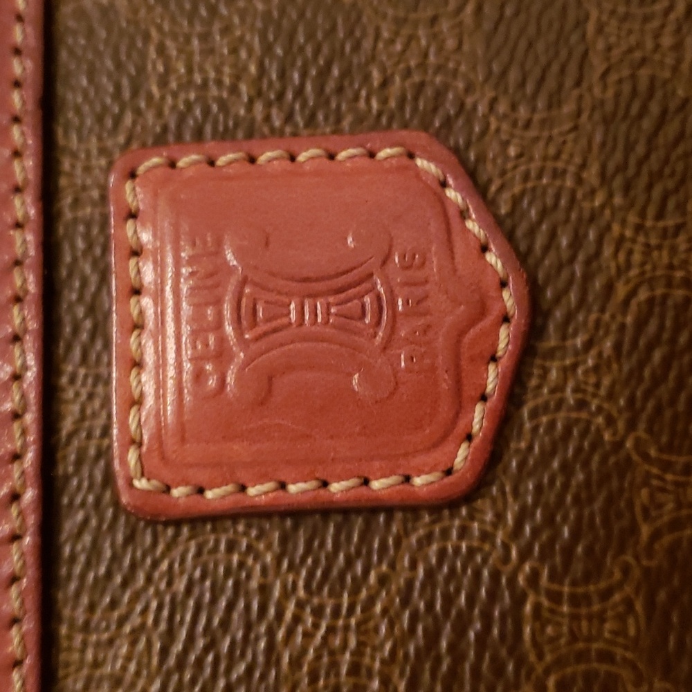 Celine Macadam Pattern Clutch In Brown - image 6